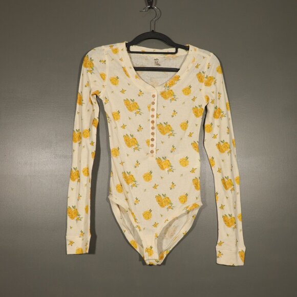 NWOT Free People Dylan Thermal Bodysuit Size XS - Picture 3 of 13